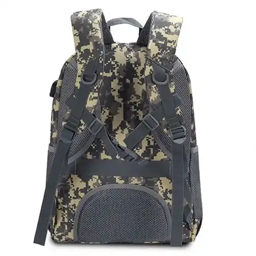 Camouflage Tactical Backpack – MOLLE System Multi-Purpose Rucksack